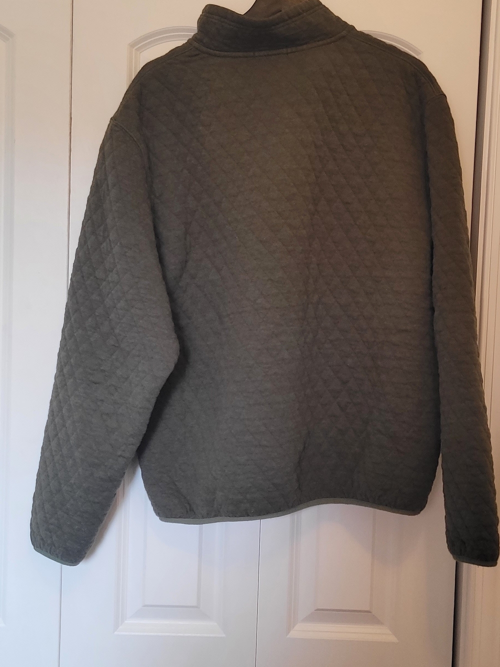 Divots-- Quilted Olive Green Jacket Mens XXL